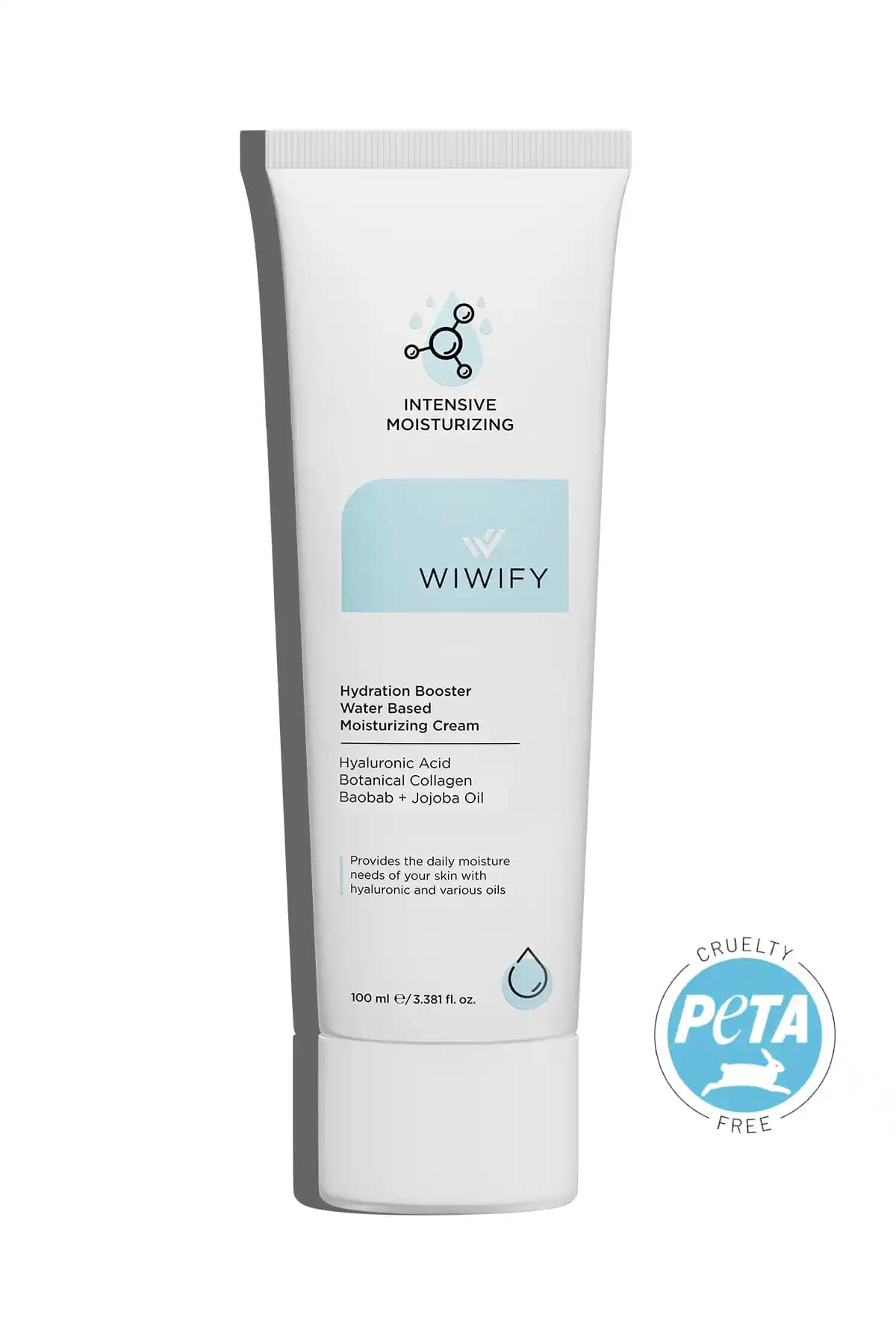 WIWIFY Su Bazlı Yoğun Nemlendirici Yüz Kremi: Doğal ve Etkili Cilt Bakım Ürünü