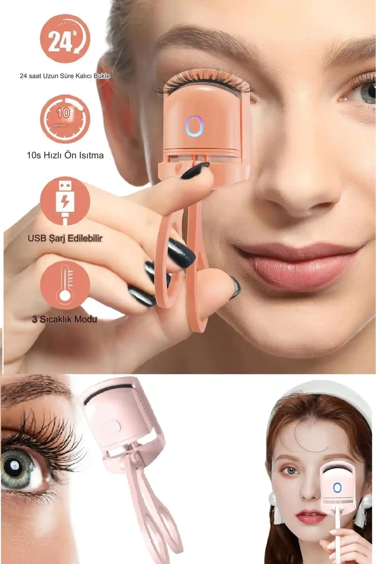 Xolo Yeni Nesil Şarjlı Isıtmalı Kirpik Kıvırıcı ile Makyajda Pratiklik ve Şıklık