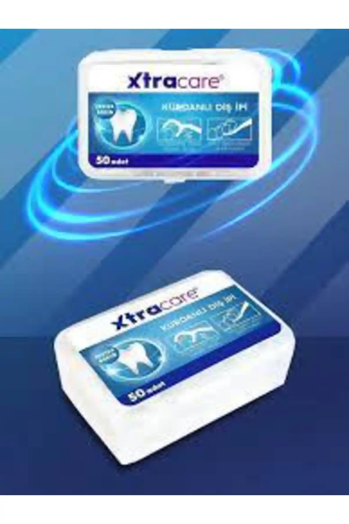 Xtracare Kürdanlı Diş İpi 50 Li - Günlük Ağız Hijyeni İçin Pratik ve Ekonomik Çözüm