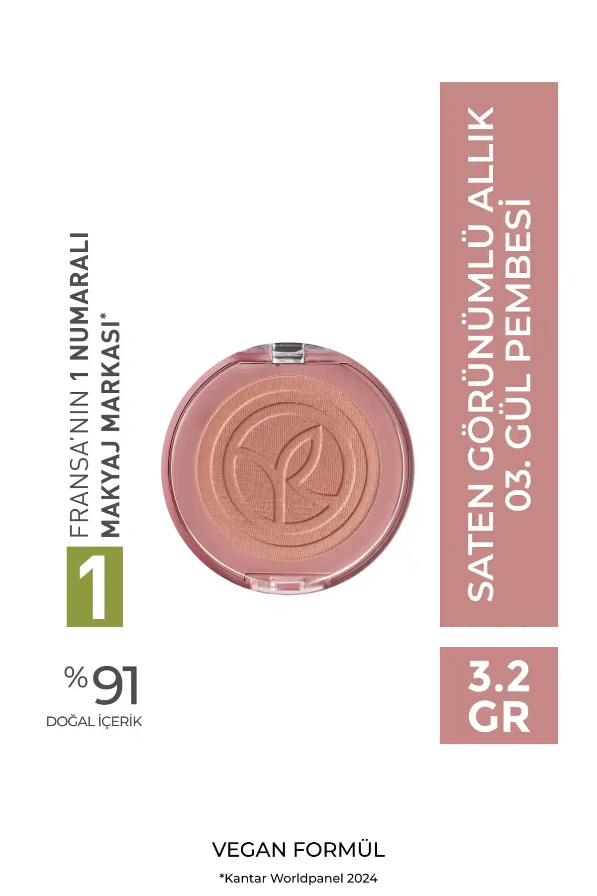 Yves Rocher Gül Pembesi Allık: Doğal ve Çevre Dostu Makyaj Seçeneği