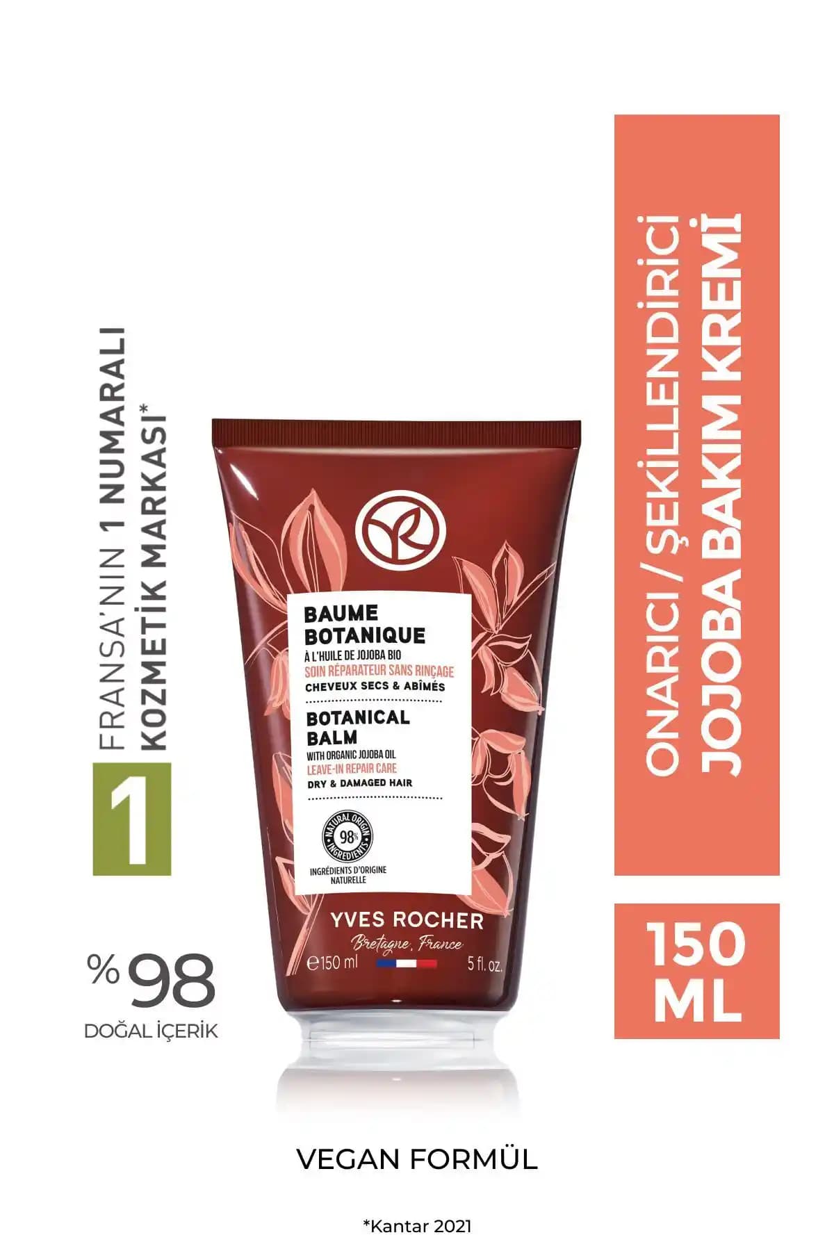 Yves Rocher Jojoba Bakım Kremi: Doğal ve Güçlendirici Saç Bakım Ürünü Özellikleri