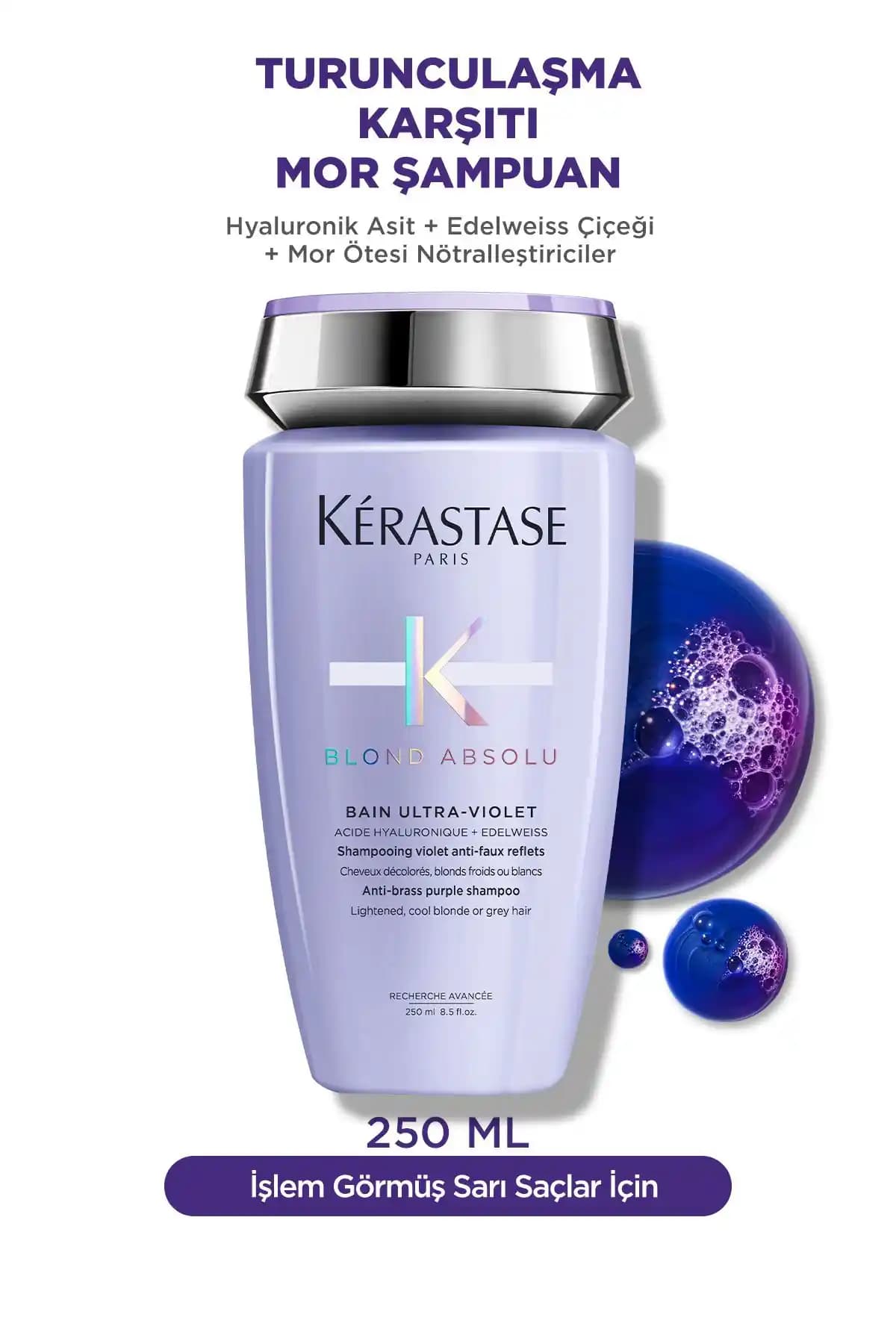 Kerastase Blond Absolu Bain Ultra-Violet Şampuan: Turunculaşmaya Karşı Etkili Çözüm