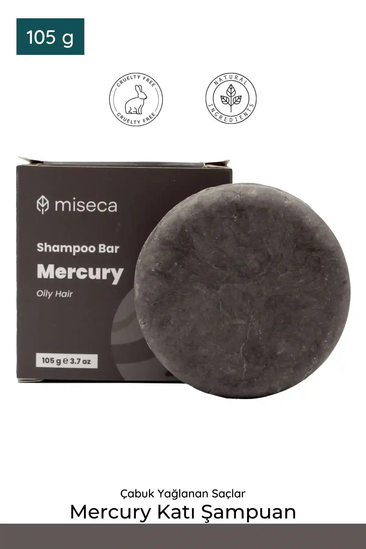 MISECA Mercury Katı Şampuan: Yağlı Saçlar İçin Doğal ve Etkili Çözüm