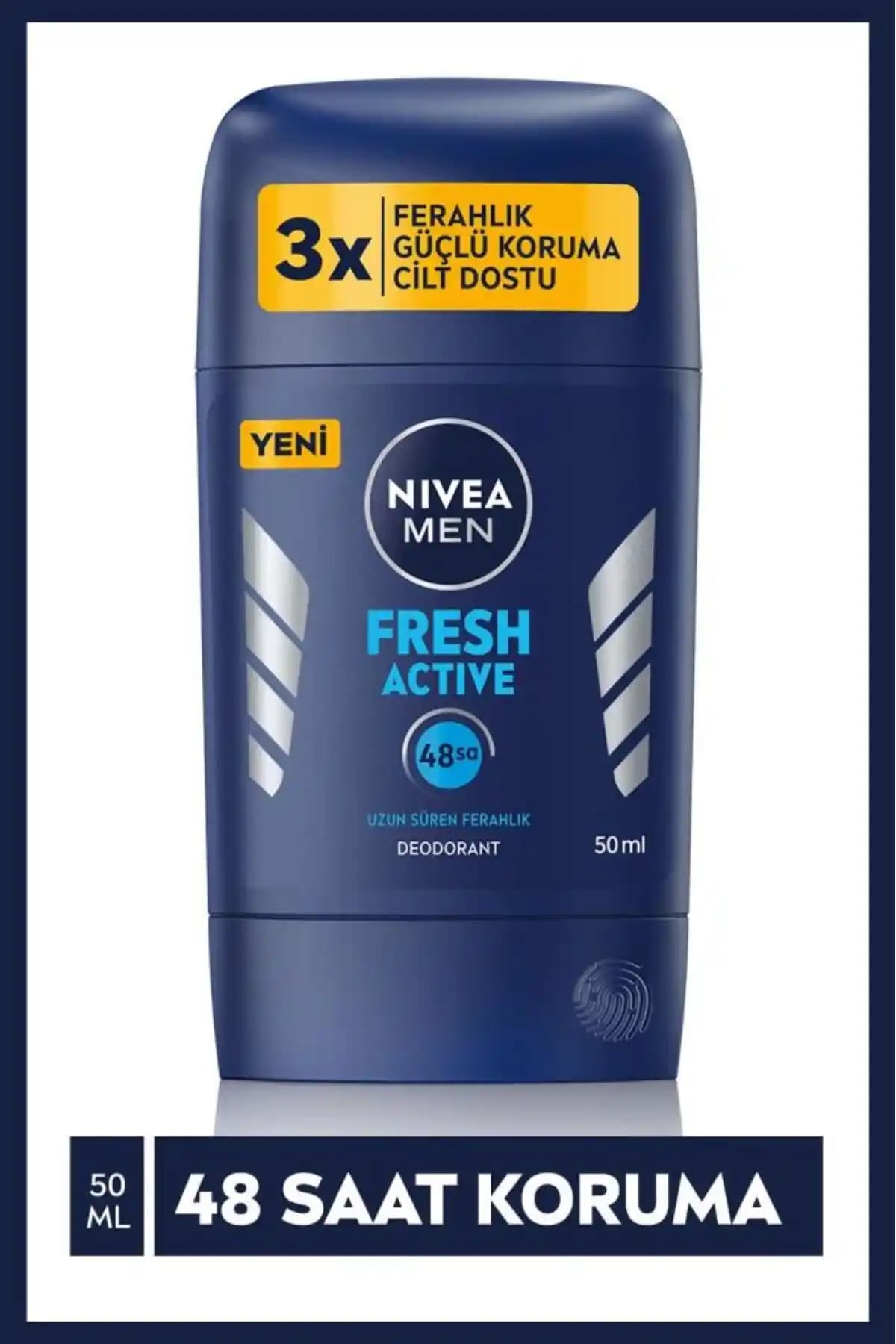 NIVEA Men Erkek Stick Deodorant Fresh Active İncelemesi: Ferahlık ve Koruma