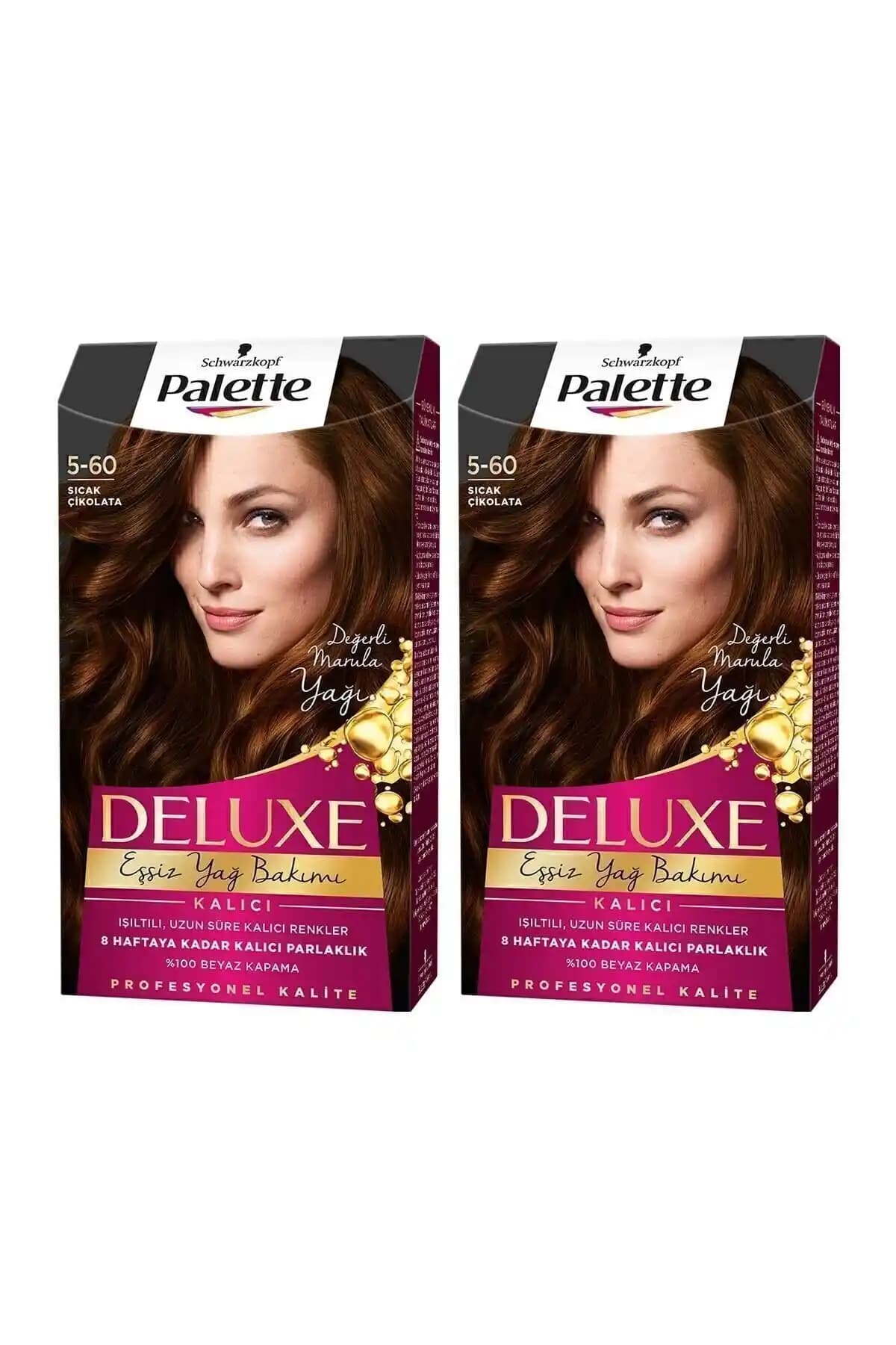 Palette Deluxe 5-60 Sıcak Çikolata: Kaliteli ve Amonyaksız Saç Boyası Seçeneği