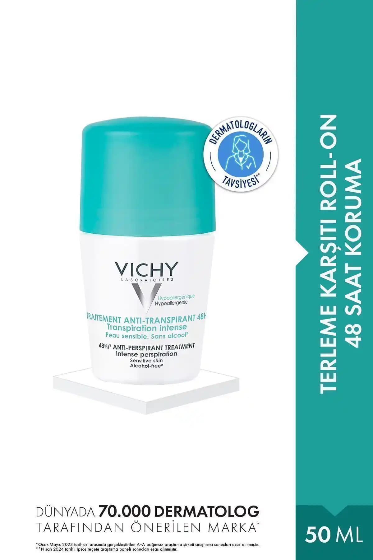 Vichy Terleme ve Koku Karşıtı 48 Saat Etkili Roll-on Deodorant Ürünü İncelemesi
