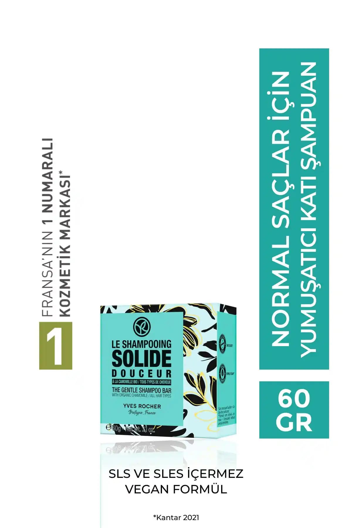 Yves Rocher Yumuşatıcı Katı Şampuan: Doğal ve Vegan Saç Bakımı Çözümü