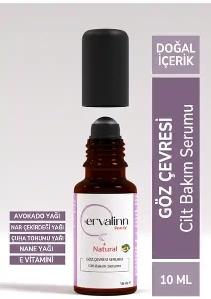 Ervalinn Göz Çevresi Serumu: Morluk ve Torbalanmayı Hedefleyen Bakım + Dudak Balsamı Hediye