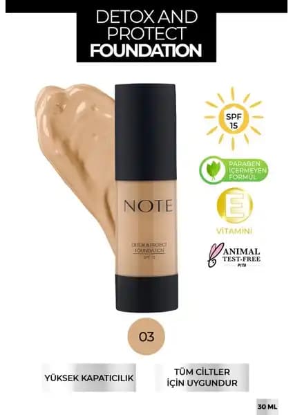 Note Cosmetics Fondöten Karşılaştırması: Detox & Protect ile Mattifying Extreme Wear Ürünleri 1