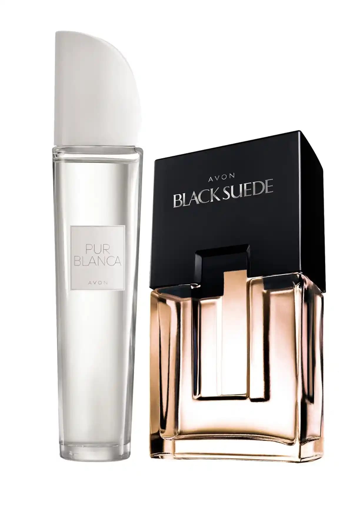 Avon Black Suede ve Pur Blanca Parfüm Seti: Etkileyici Koku Deneyimi Sunar