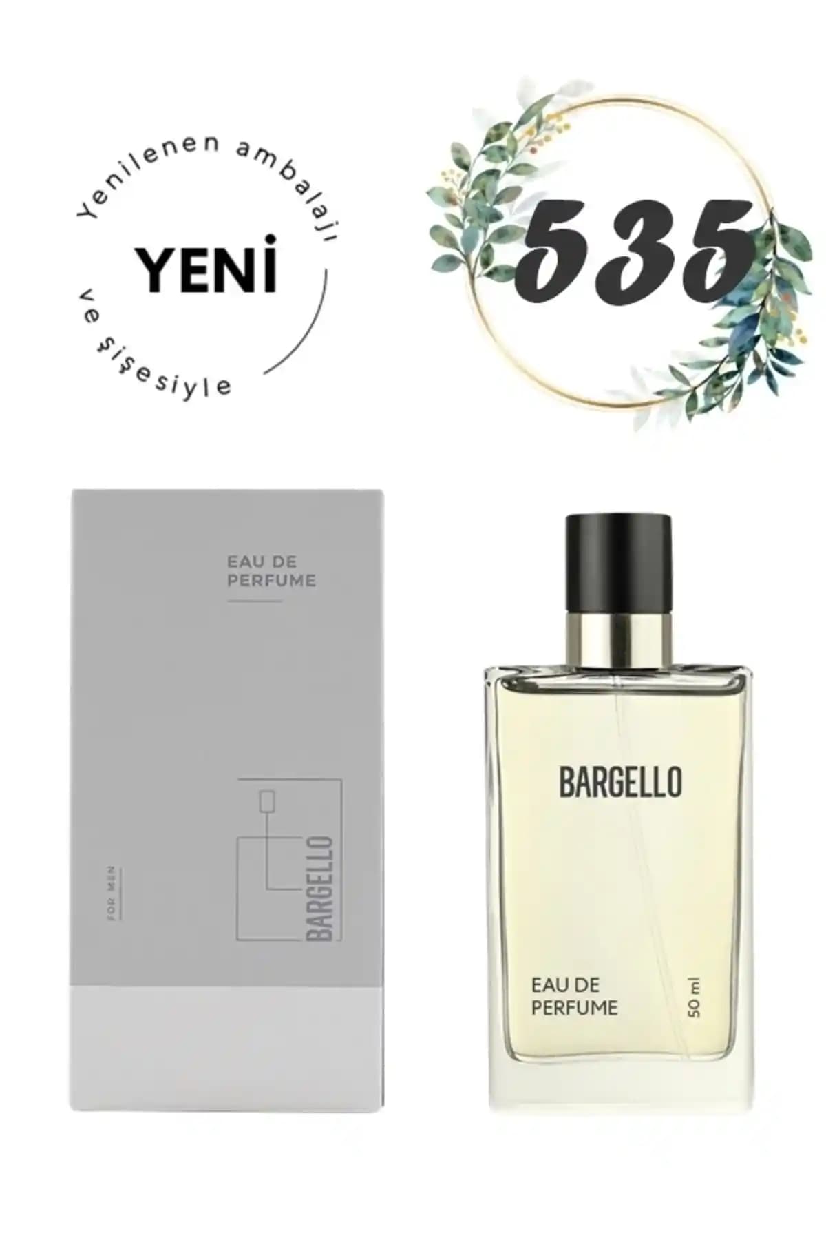 Bargello Erkek Parfüm 535 Fresh: Taze Koku ve Uzun Süreli Kalıcılık Sağlayan EDP