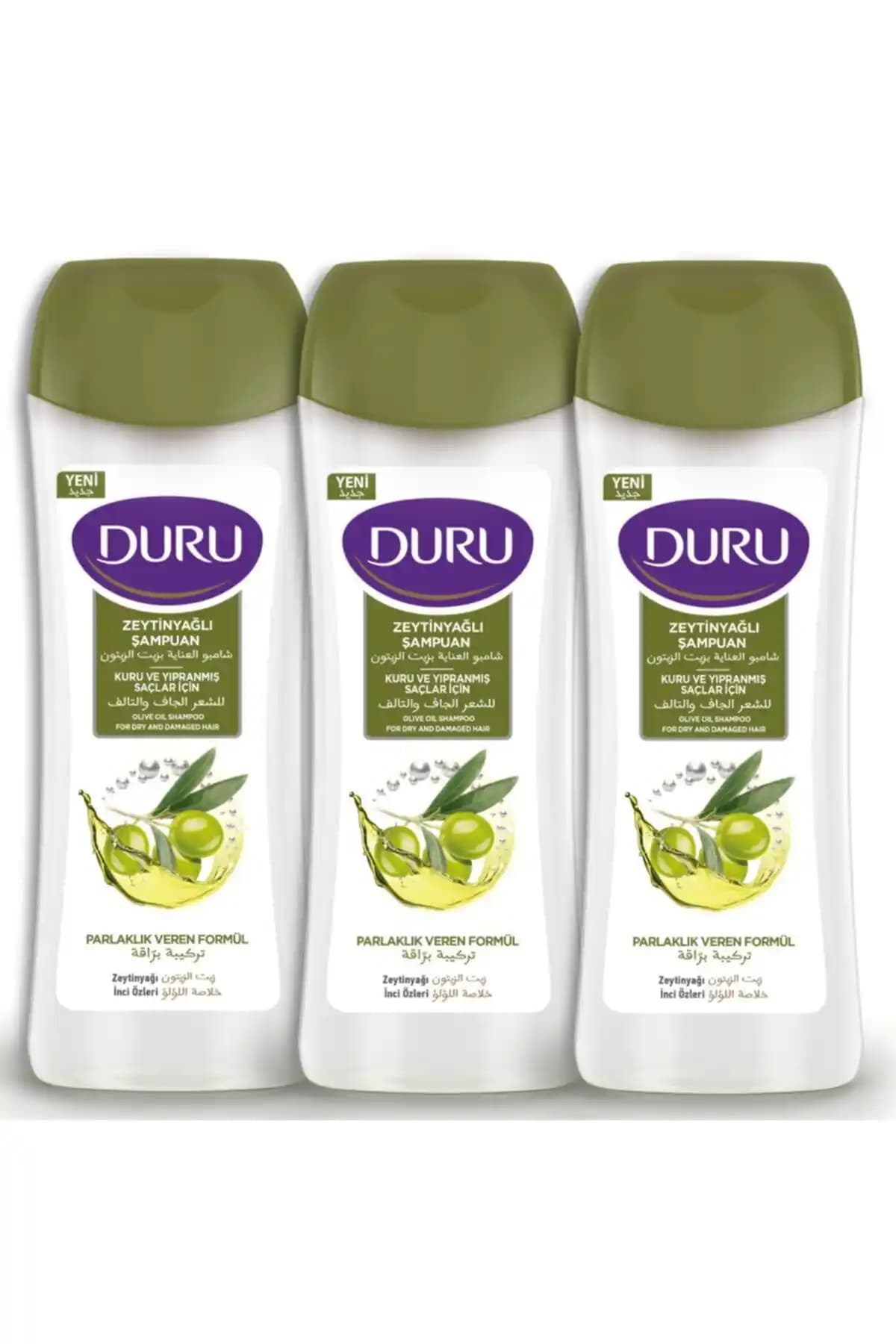 Duru Zeytinyağlı Şampuan: Kuru ve Yıpranmış Saçlar İçin Doğal Bakım