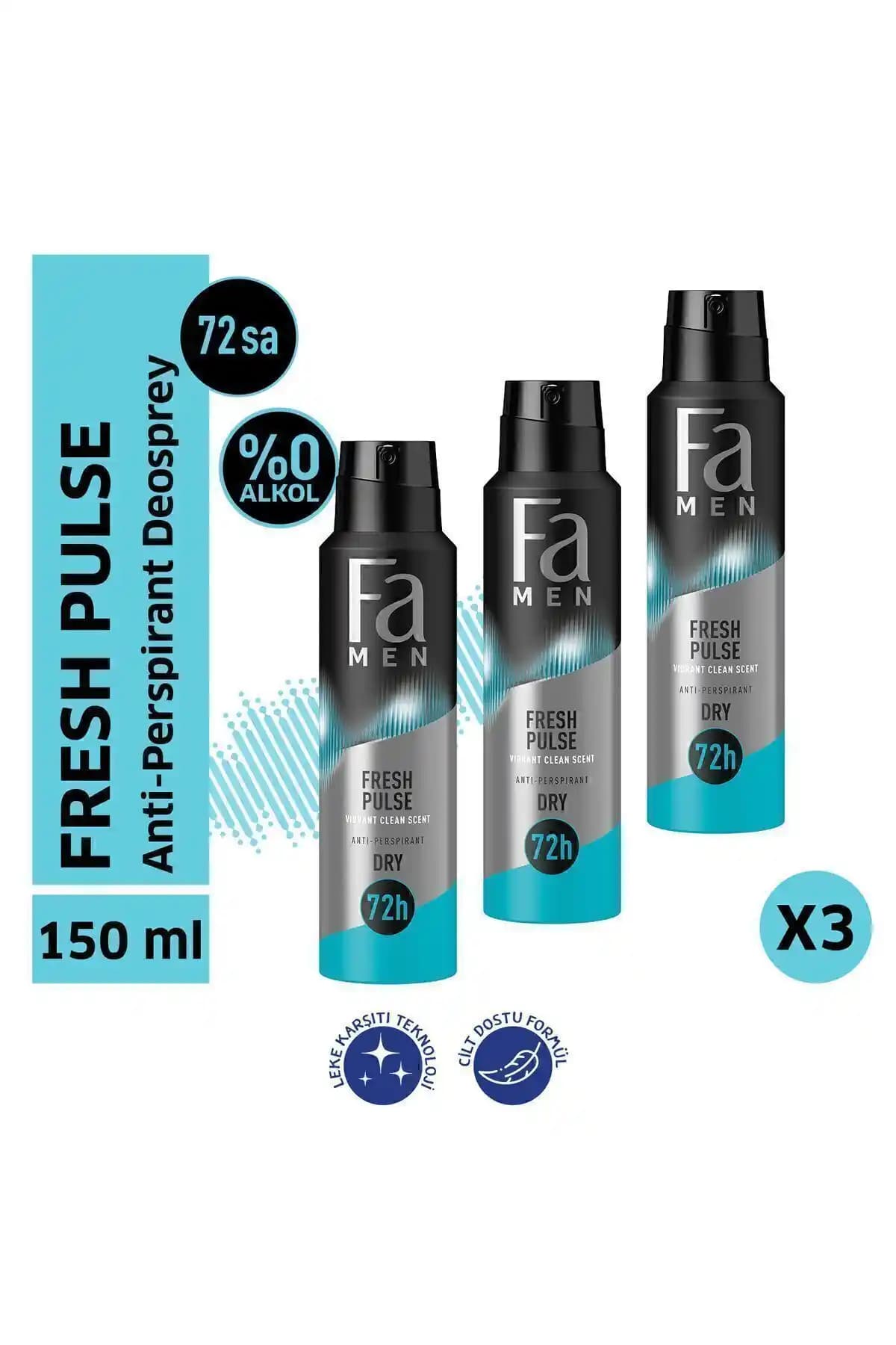 Fa Erkek Fresh Pulse Deosprey İncelemesi: Ferahlatıcı ve Kalıcı Etkiler