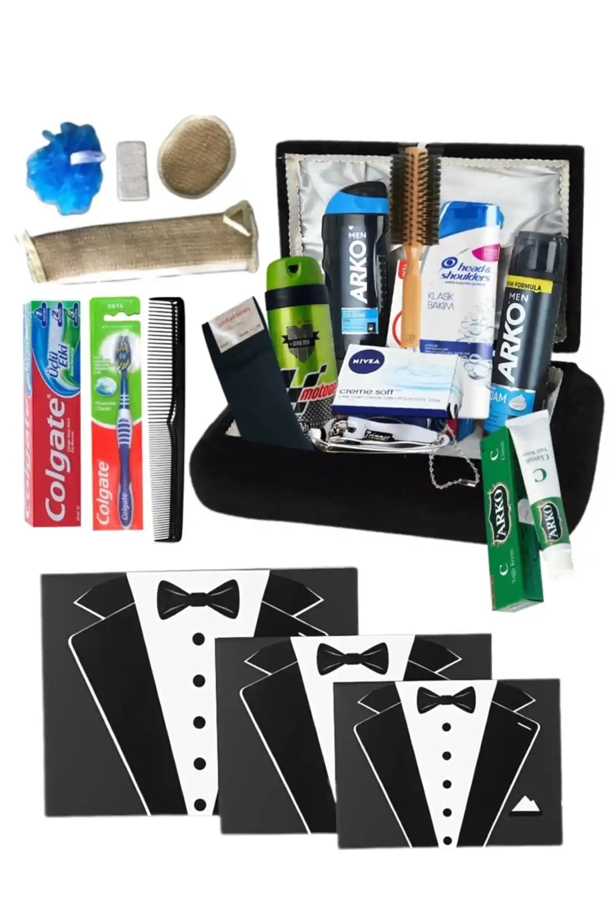 NIVEA Damat Çeyiz Sandık Nişan Bohça Seti: Temel Kişisel Bakım Ürünleri