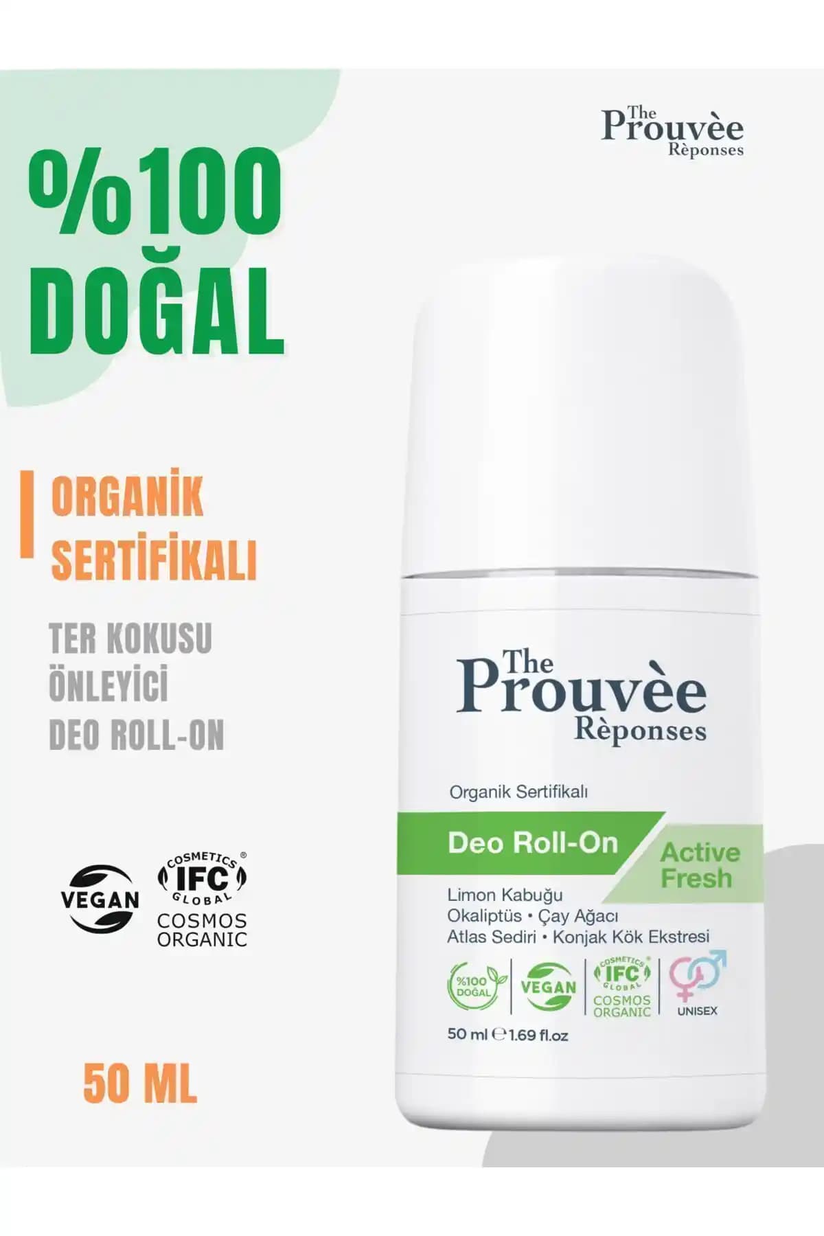 The Prouvee Reponses %100 Doğal Organik Deodorant Roll-On İncelemesi: Gerçek Kullanıcı Yorumları