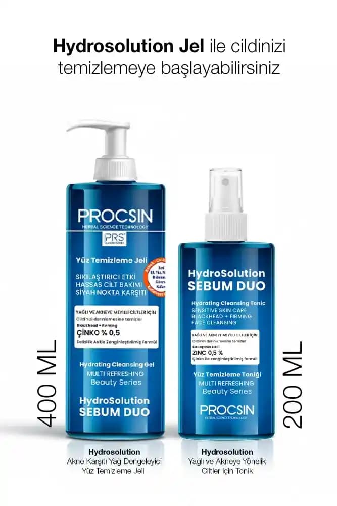 Akne ve Yağlı Ciltler İçin Uygun Bakım Ürünleri Karşılaştırması: PROCSIN ve NIVEA Ürünleri