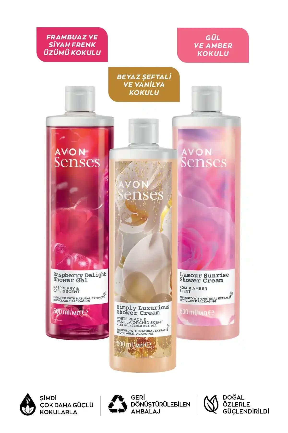 Avon Doğal Ferah Duş Jeli: Doğal İçeriklerle Nazik ve Ferahlatıcı Temizlik