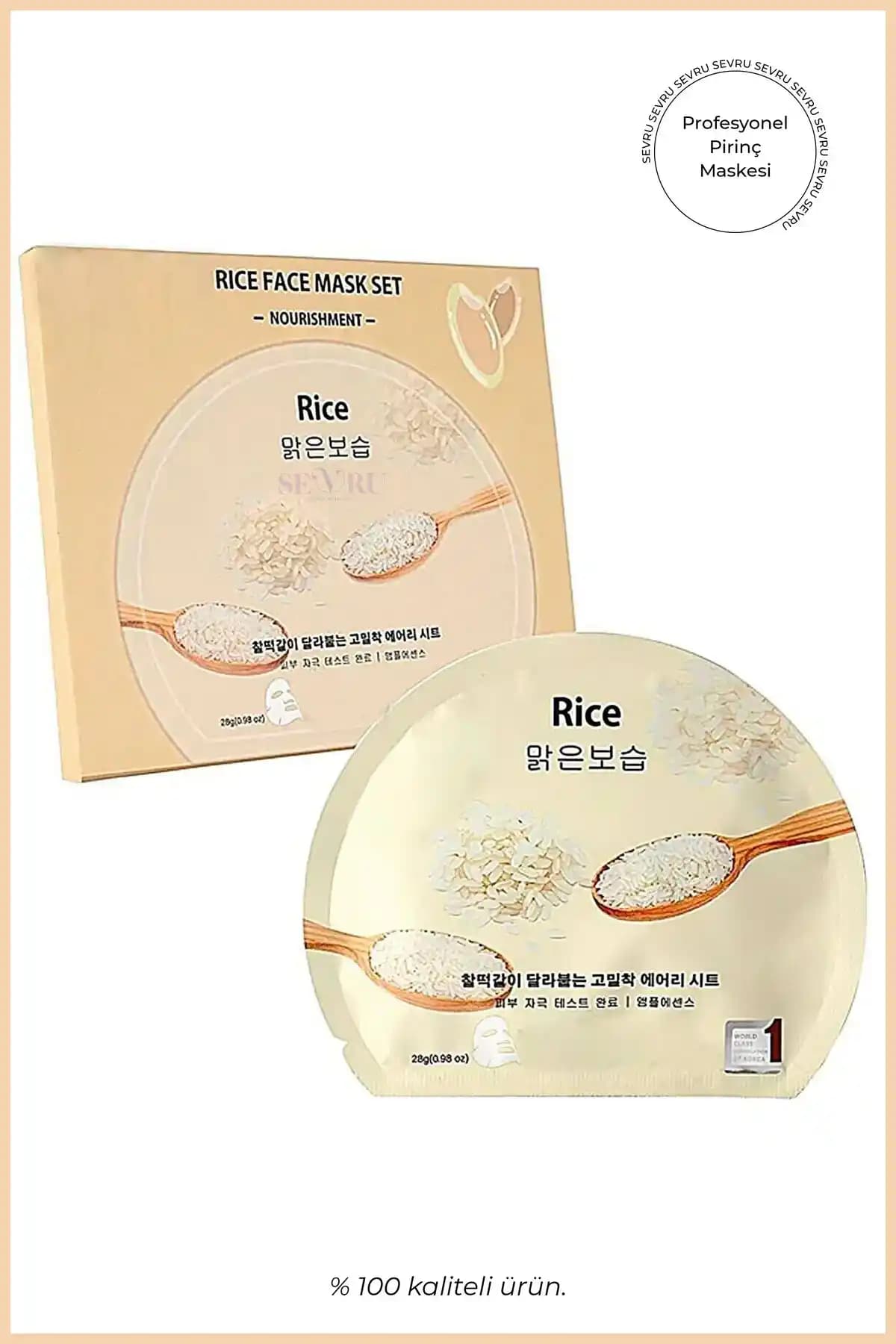 Ayınlatıcı Pirinç Özlü Yüz Bakım Maskesi: Cilt Parlaklığı ve Eşitliği Sağlayan Doğal Çözüm