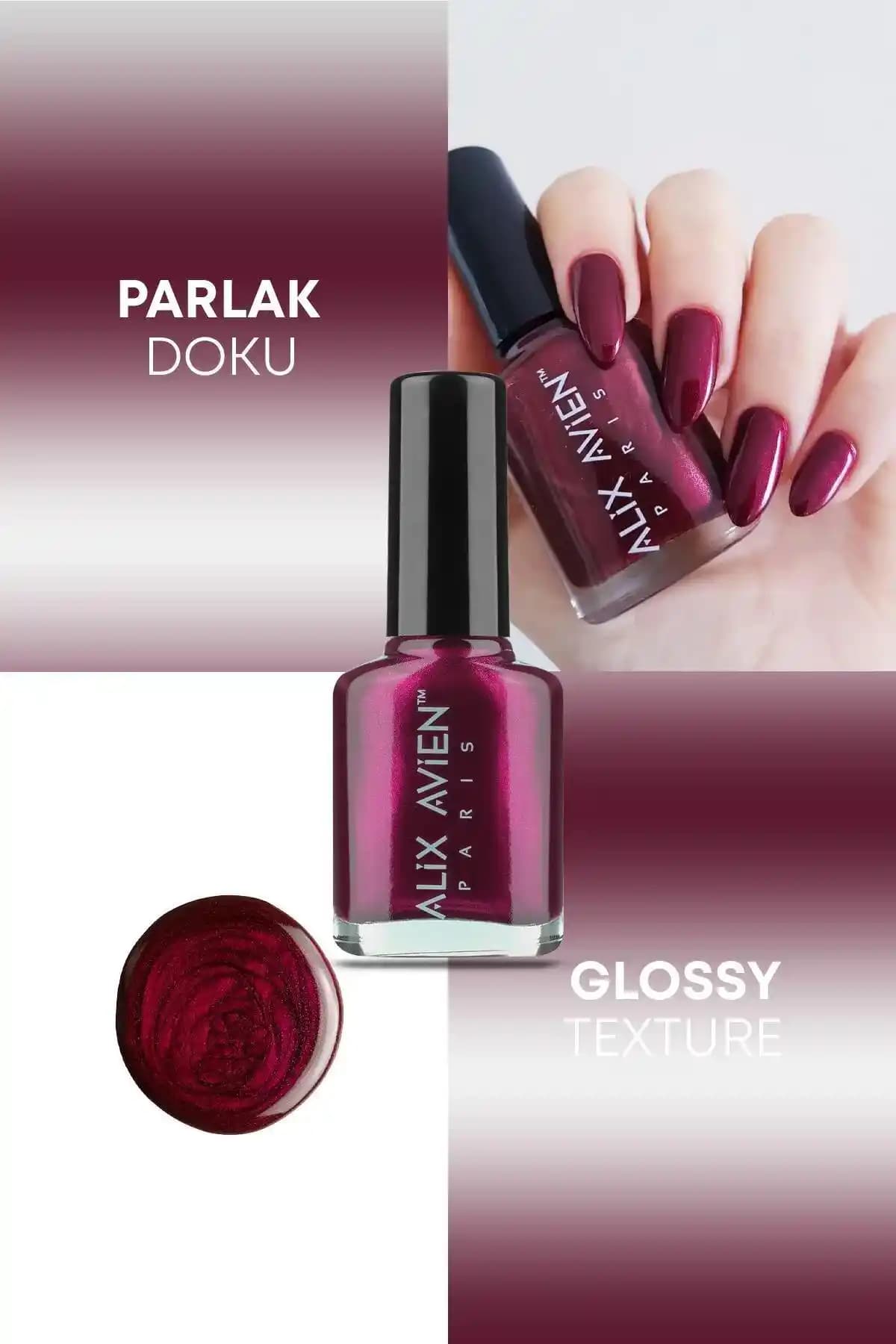 Bordo Yeşil Sedefli Oje: Modern Güzellik ve Moda Trendlerinde Öne Çıkan Renk Seçeneği