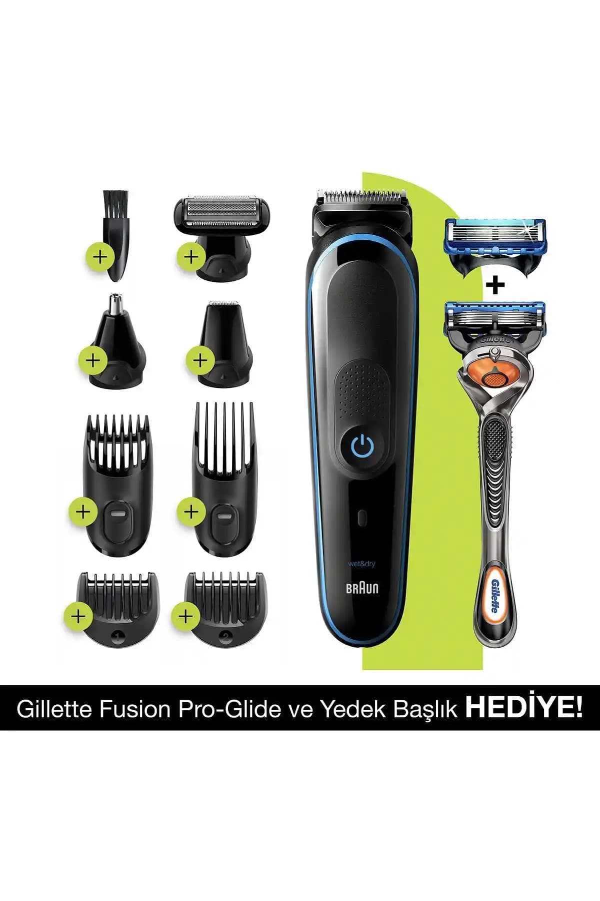 Braun Erkek Bakım Kitleri ve Pratik Tıraş Makinesi ile Günlük Bakım Kolaylığı