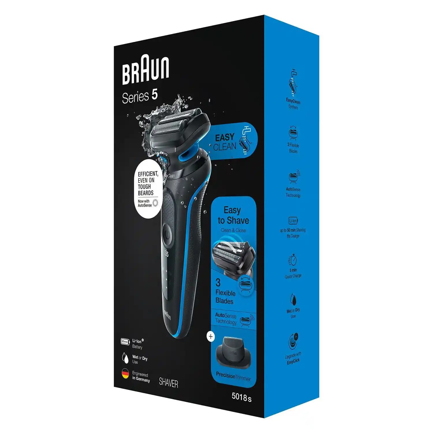 Braun Seri 5 B1200s Tıraş Makinesi: Çok Yönlü ve Kullanıcı Dostu Erkek Bakım Cihazı