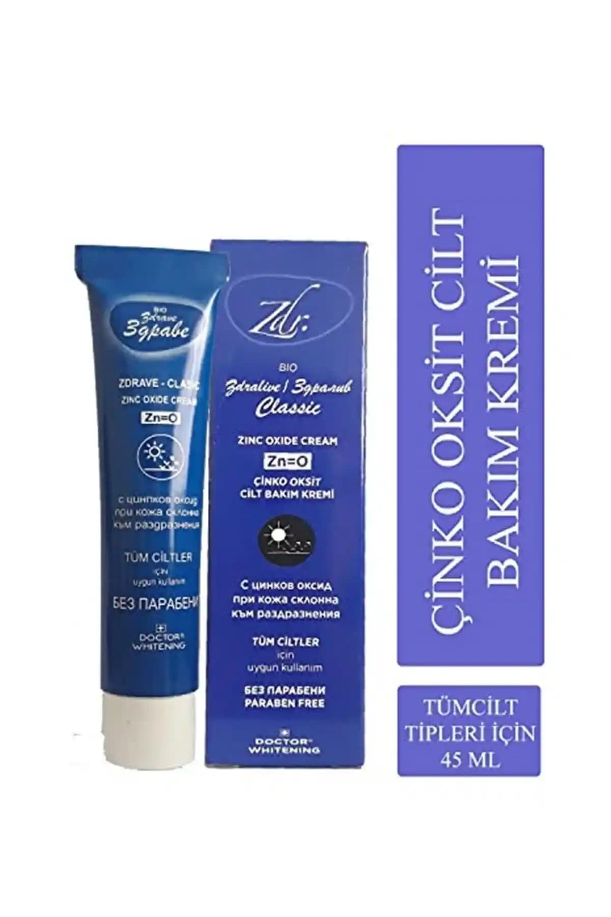 Cinko Oksitli Cilt Koruma Kremleri: Güneşin Zararlı Etkilerine Karşı Güçlü Bir Koruma Sağlar