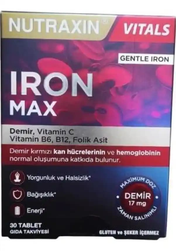 Demir, C ve B12 İçeren Yenilikçi Güzellik ve Sağlık Ürünleri Analizi ve Faydaları