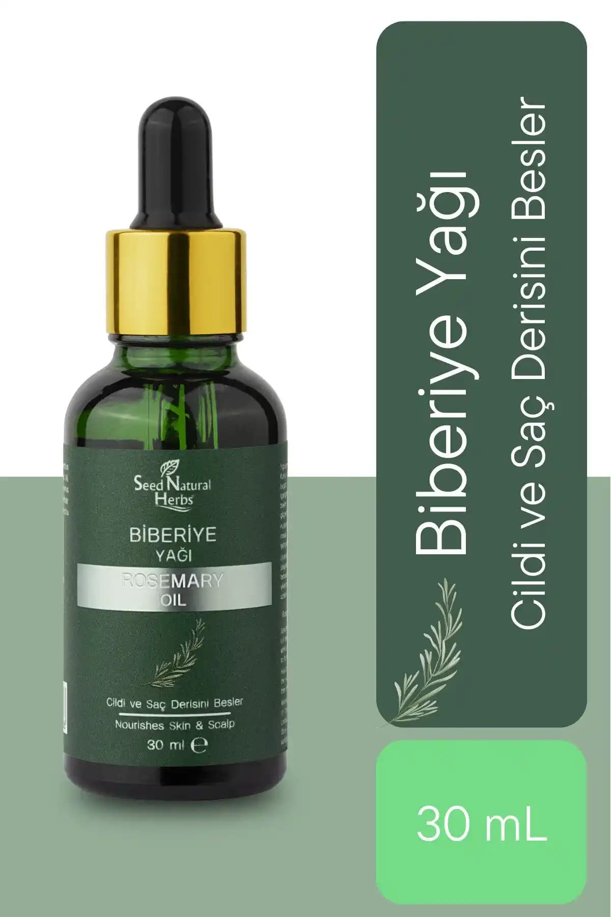 Doğal Biberiye Yağı ile Saç Dökülmesine Karşı Etkili ve Yan Etkisiz Çözüm