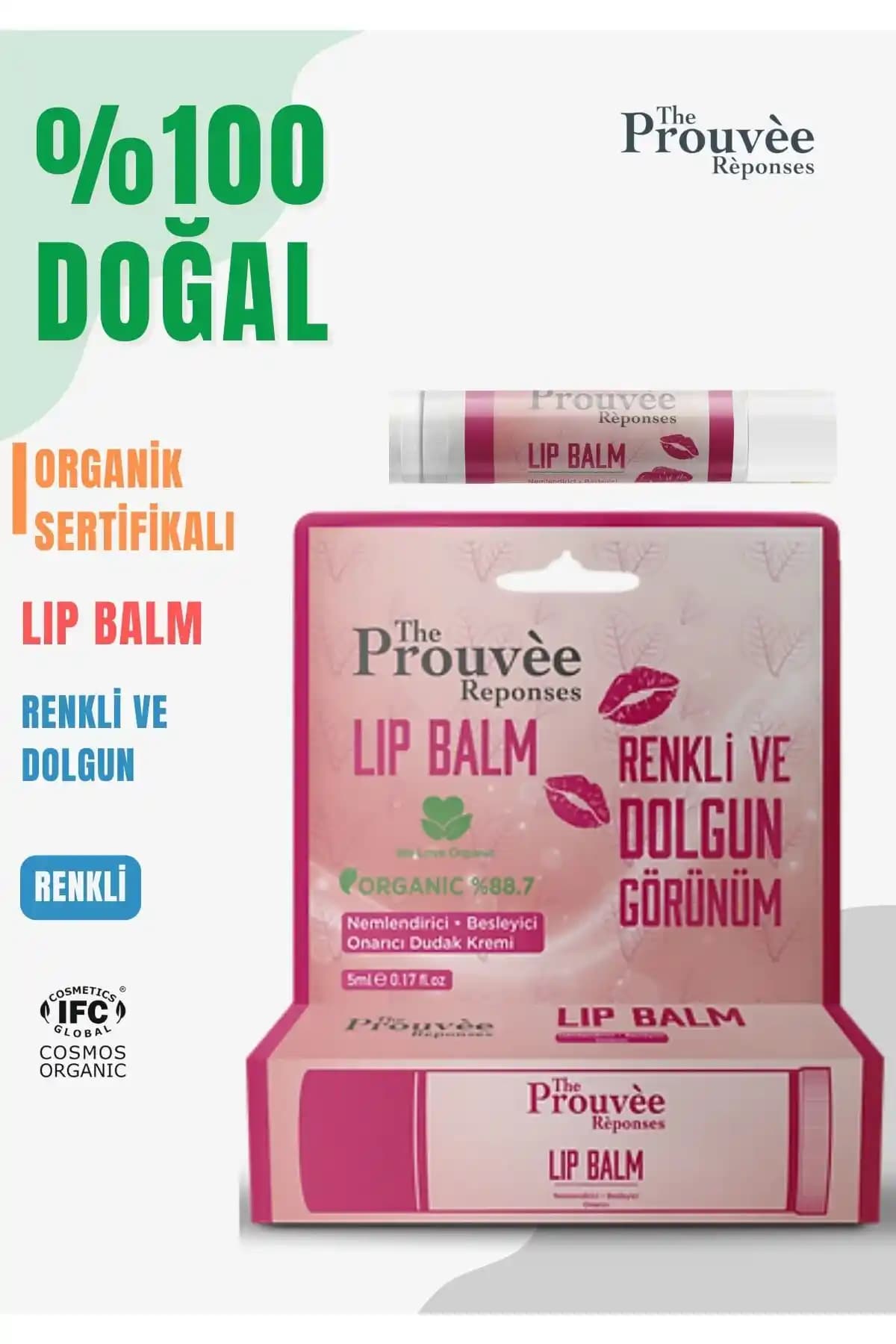 Doğal Kozmetik Lip Balm ile Dudaklarınızda Sağlıklı ve Nemli Bir Görünüm