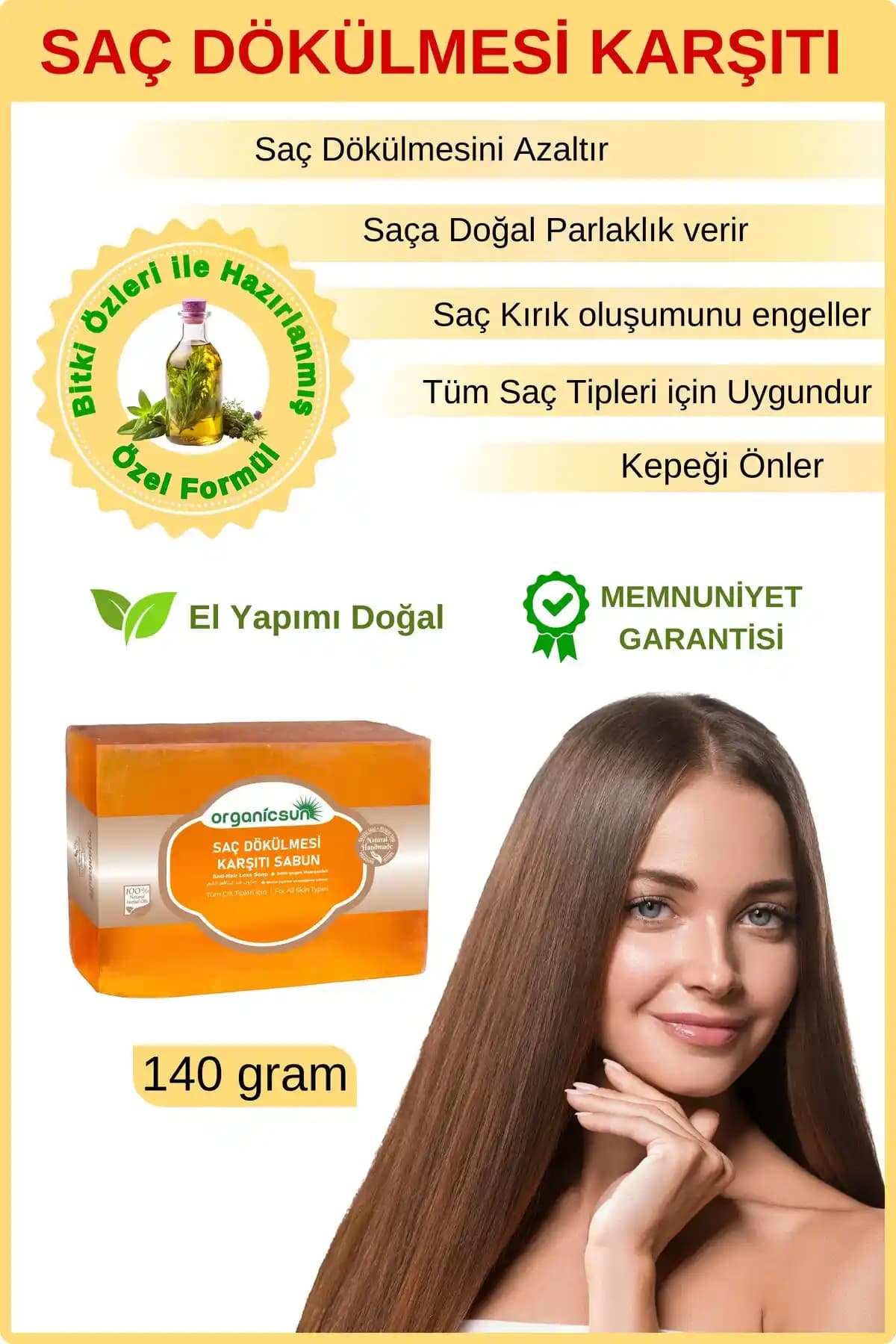 Doğal ve Bitkisel Saç Sabunları ile Saç Sağlığını Koruma ve Temizlik Yöntemleri