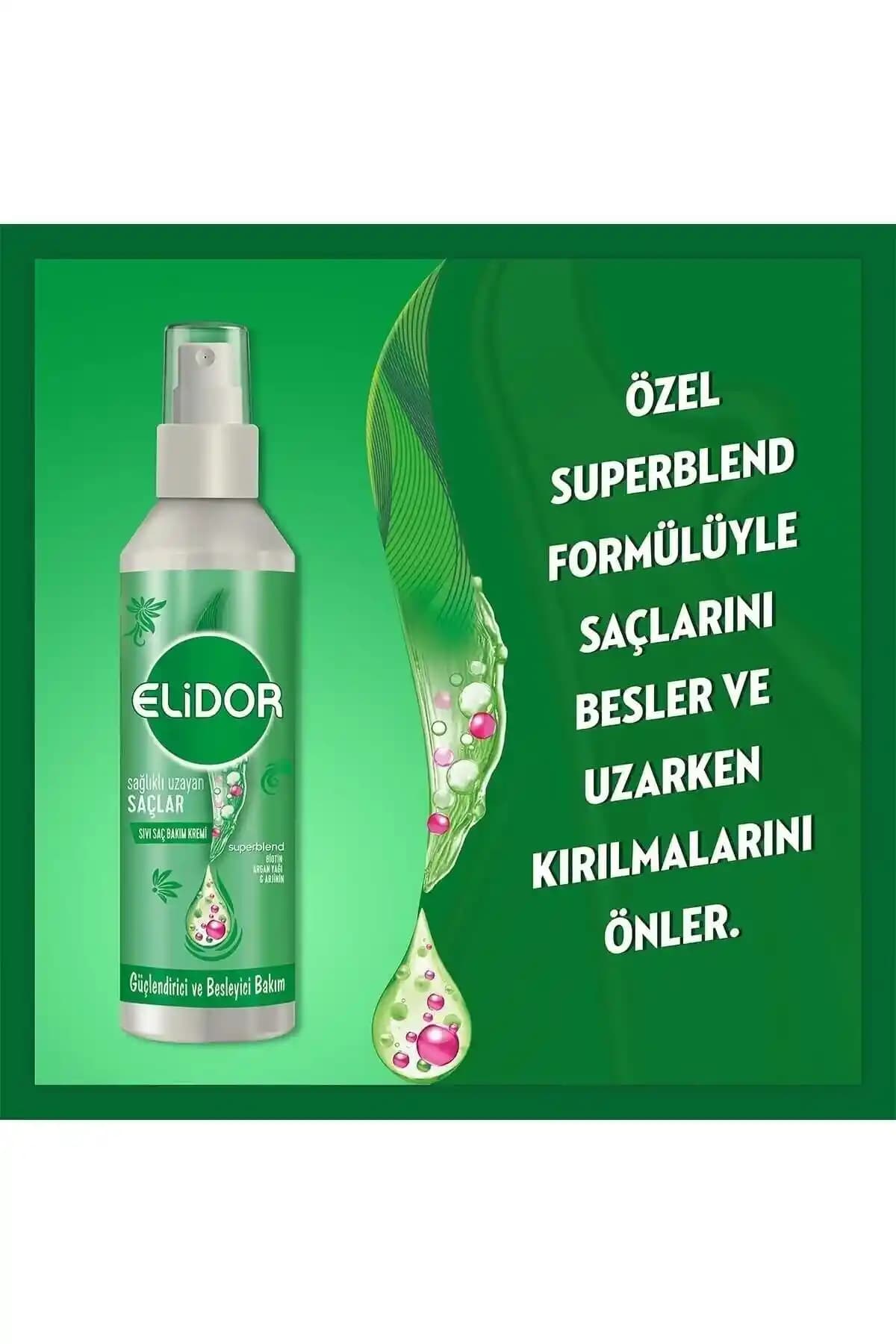 Elidor Superblend Saç Kremi: Saç Sağlığını Koruyan ve Parlaklık Sağlayan Formül