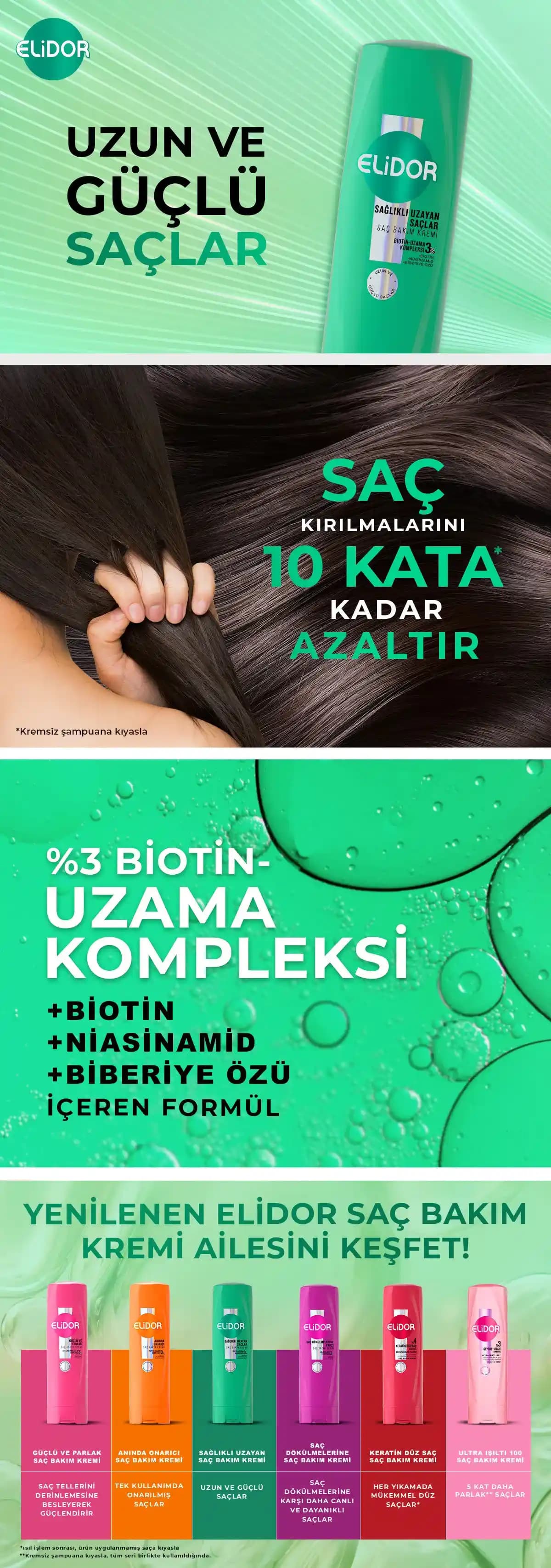 Elidor Superblend Serum ile Uzun Saçlar İçin Sağlıklı ve Parlak Görünüm Sağlama