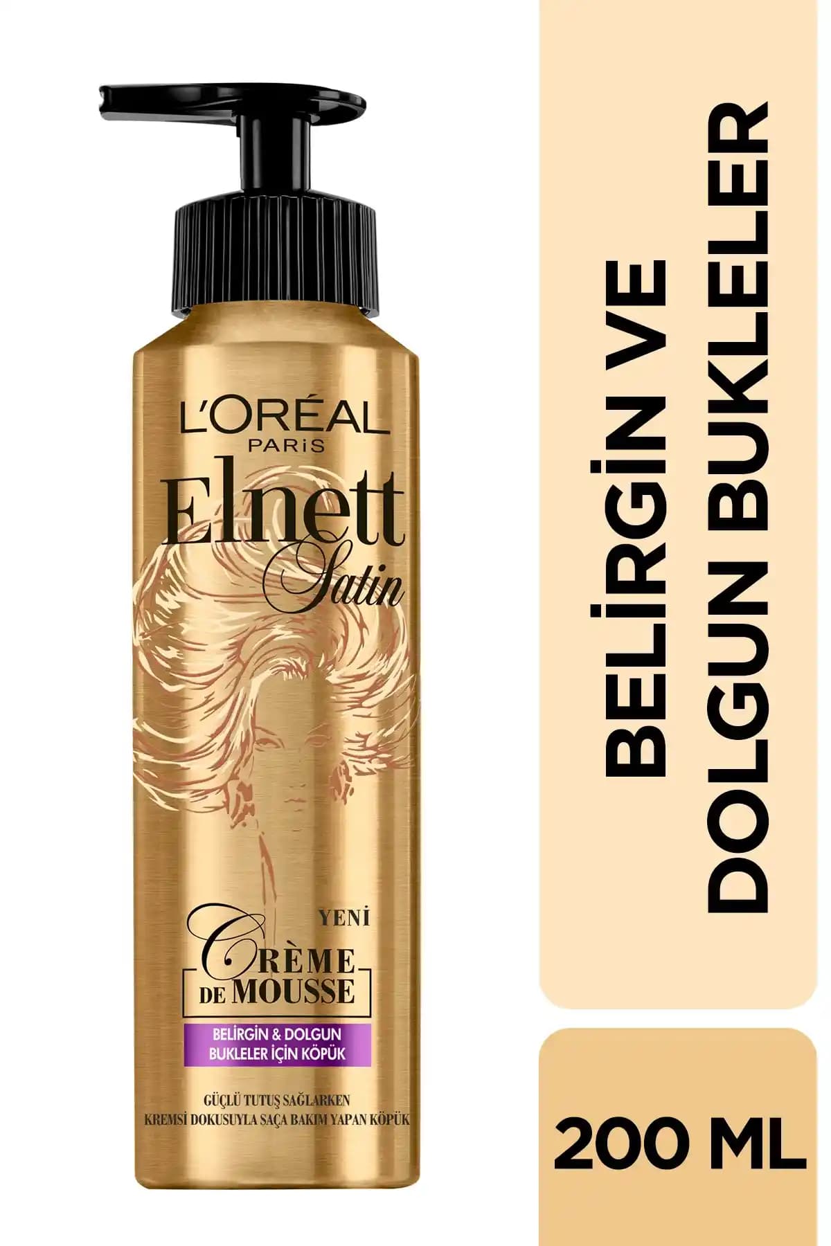 Elnett Köpük Kullanımıyla Doğal ve Kalıcı Dolgun Bukleler Elde Etme Yöntemleri