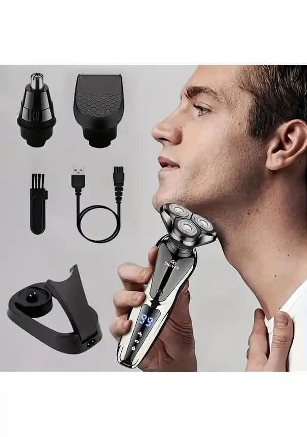 Erkekler İçin Siyah Su Geçirmez Tıraş Makineleri Özellikleri ve Kullanım Avantajları