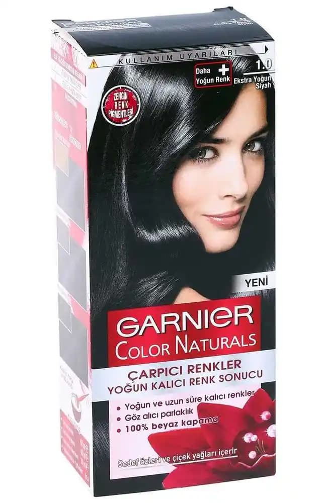 Garnier 1.0 Siyah Saç Boyası: Kalıcı ve Parlak Siyah Renk Sağlayan Güvenilir Ürün