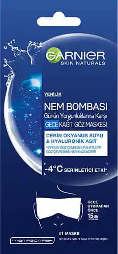 Garnier Göz Maskeleri ile Günlük Yorgunluk ve Şişliklere Pratik Çözüm