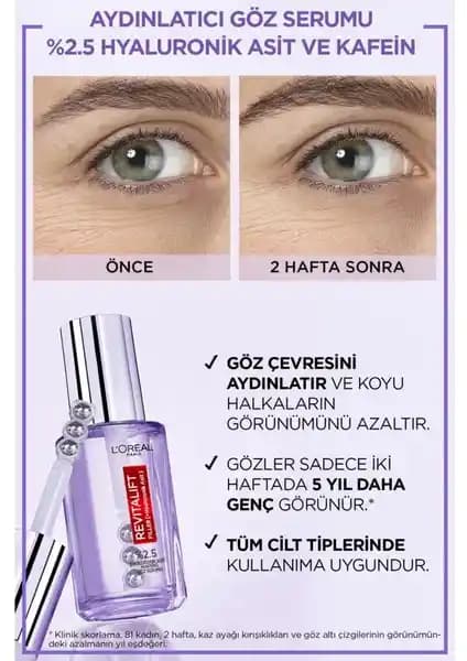 Göz Çevresi Bakım Ürünleri Karşılaştırması: Serumlar ve Dolgu Ürünleri