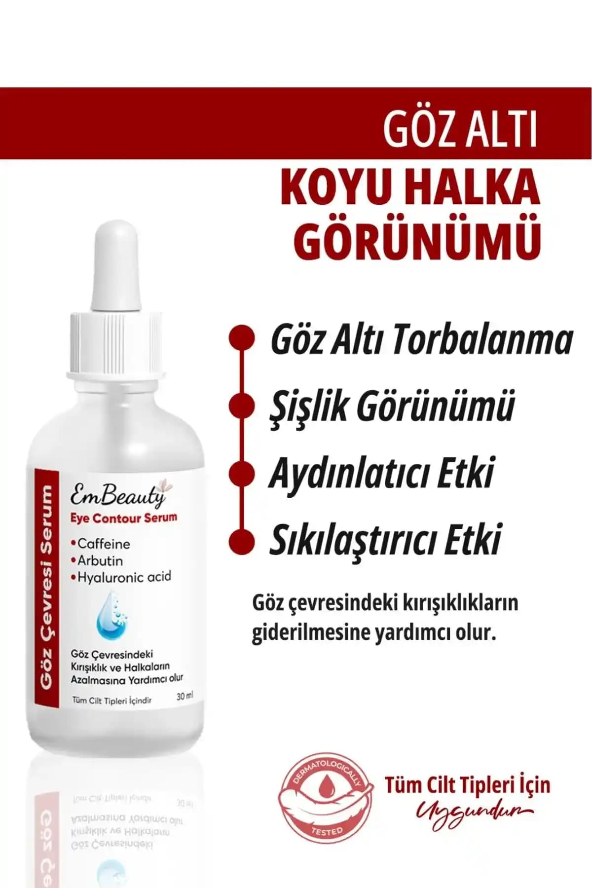 Göz Çevresi Kırışıklıklarını Azaltan Serumlar ve Güncel Ürünler Hakkında Bilgi