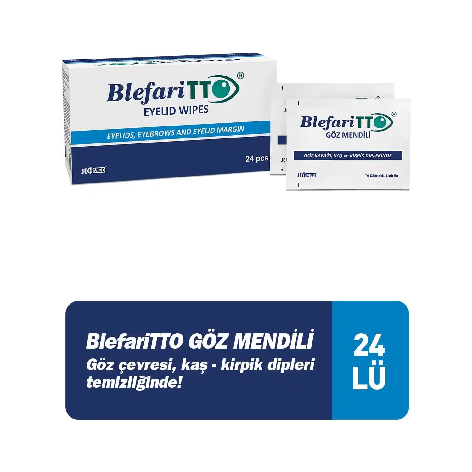 Göz Çevresi Temizliği ve Makyaj Çıkarma Mendilleri: Blefaritto ve TTO Soft Ürünleri