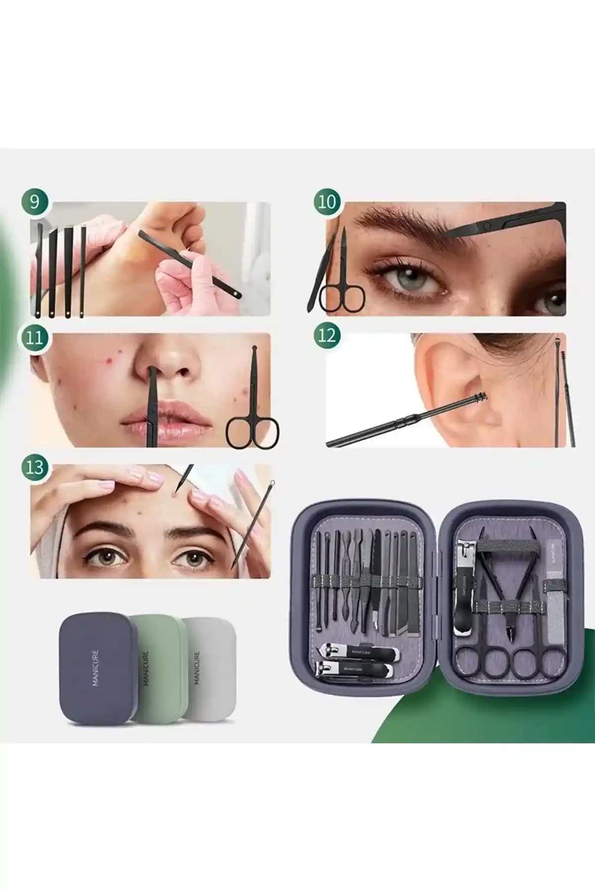 Güçlü Çok Yönlü Manikür Araçları ile Kapsamlı ve Pratik Bakım Çözümleri