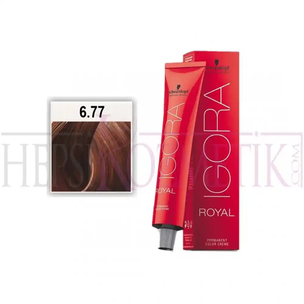 IGORA 6-77 Bakır Saç Boyası: Profesyonel ve Güvenilir Renk Seçeneği