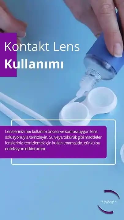 Kontakt Lens Kullanımında Doğru Solüsyon Seçimi ve Güvenli Kullanım Rehberi
