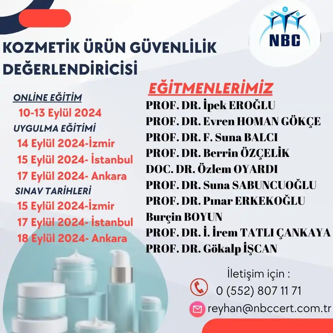 Kozmetik Ürünlerde Güvenli Kullanım Süresi ve Dikkat Edilmesi Gerekenler