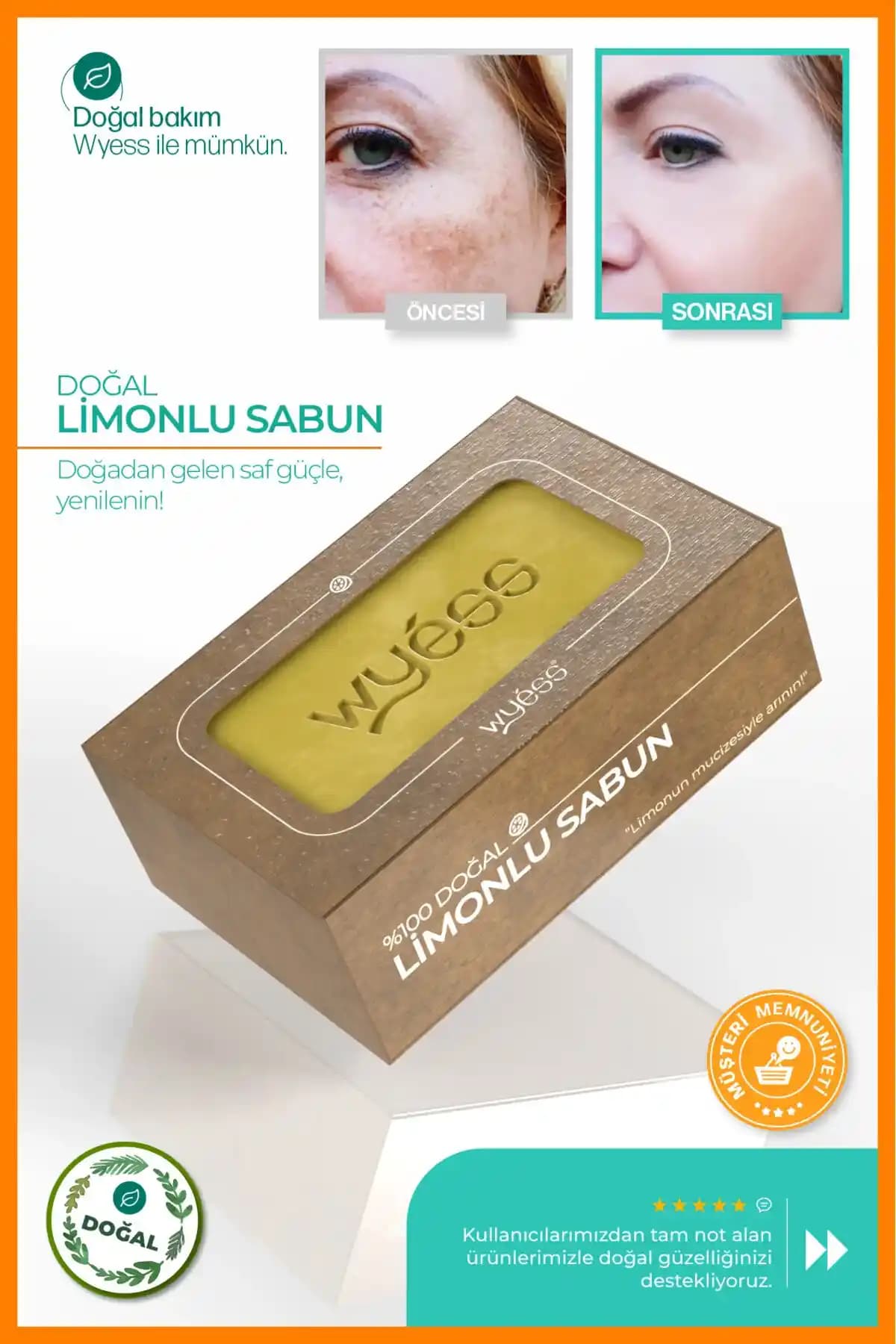 Limonlu Amber Kokulu Doğal Sabunlar: Cilt Sağlığı ve Aromaterapi İçin Uygun Ürünler