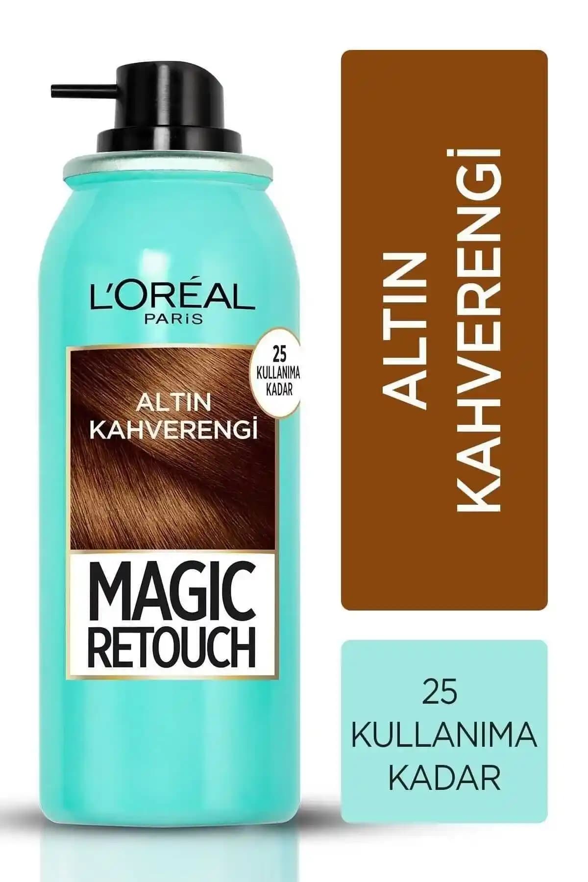 Loreal Magic Retouch ile Beyaz ve Gri Saçları Anında Gizleme Çözümü