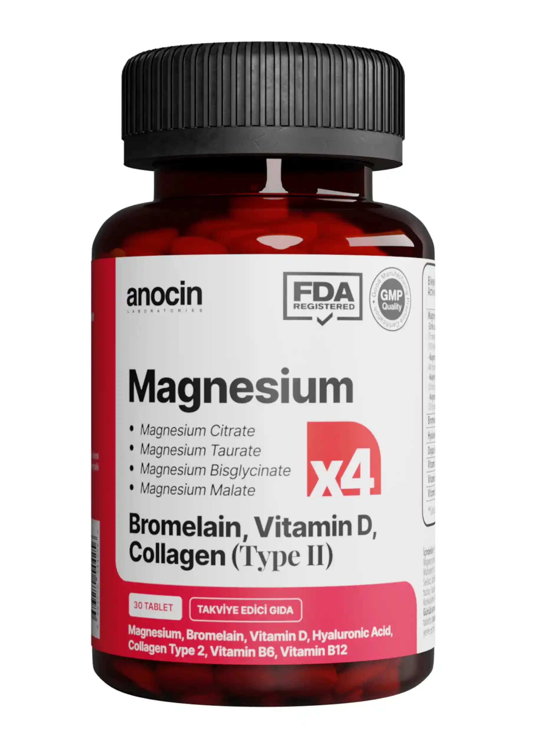 Magnezyum X4 Doğal Denge Takviyesi ile Mineral Dengenizi Koruyun ve Sağlığınızı Destekleyin