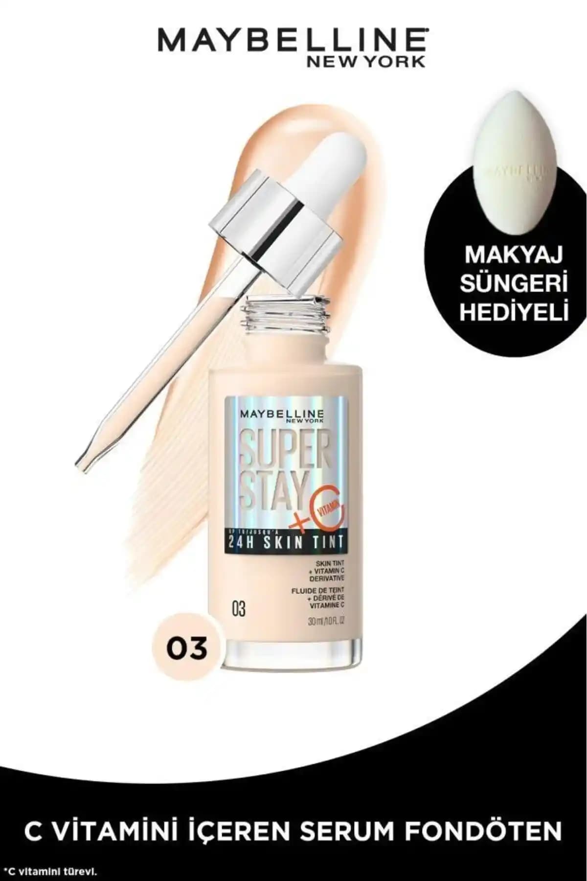 Maybelline fondötenleri ile doğal ve kalıcı makyaj çözümleri ve ürün çeşitleri
