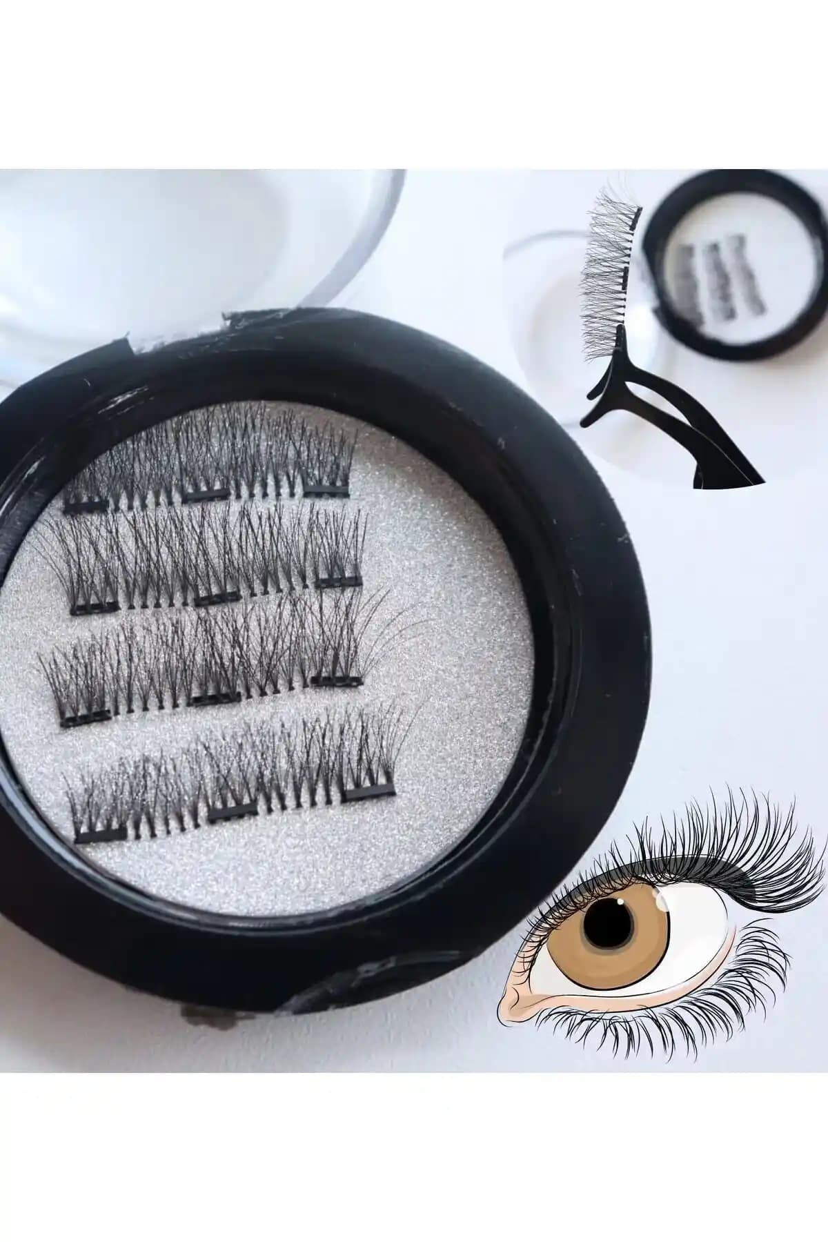 Mıknatıslı Kirpik Modelleriyle Göz Makyajında Pratik ve Estetik Çözümler