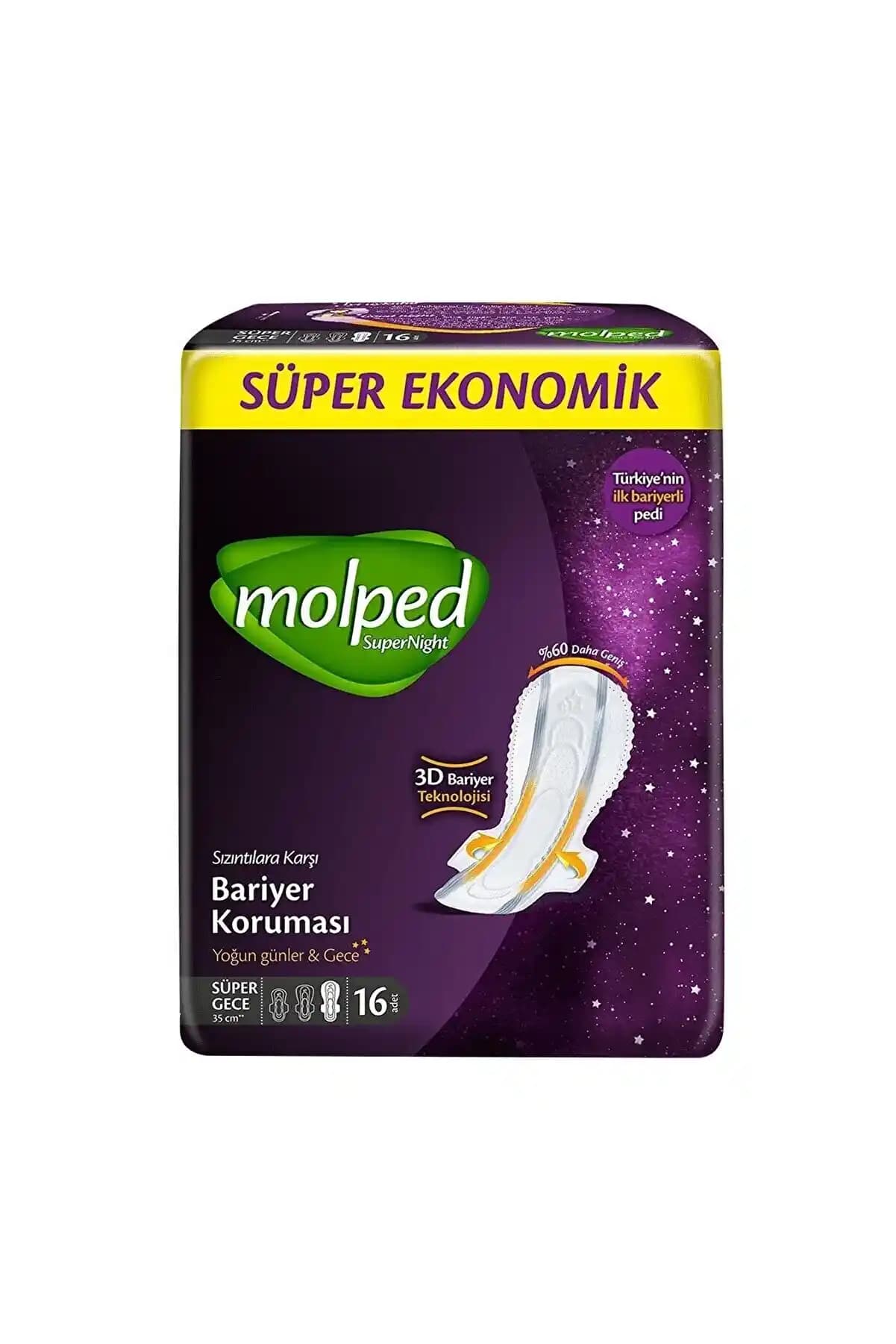 Molped Gece Koruyucu Kadın Pedleri: Yüksek Koruma ve Rahatlık Sağlayan Tasarım