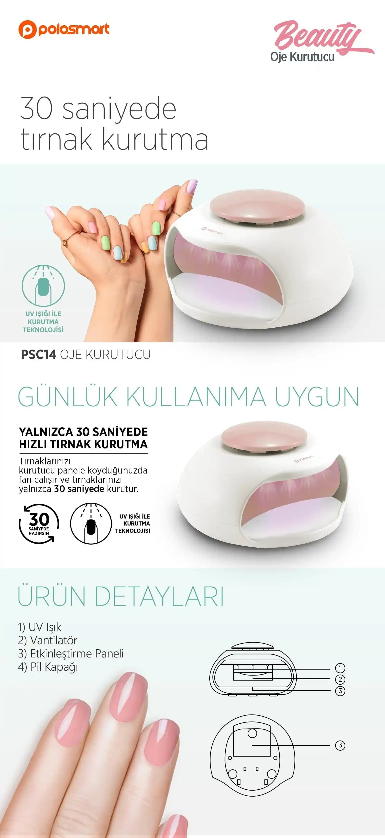 Moziur PSC14 Oje Kurutucu Performansı ve Kullanıcı Deneyimleri Analizi